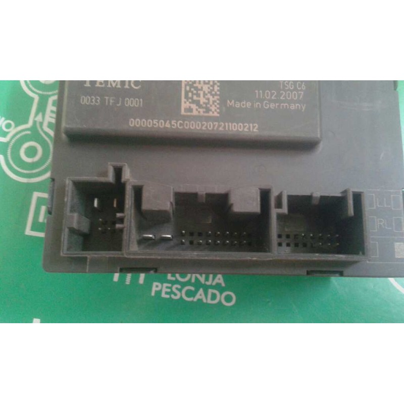 Recambio de modulo confort para audi q7 (4l) 3.0 tdi referencia OEM IAM 4L0959794B TRAS-DECH TEMIC