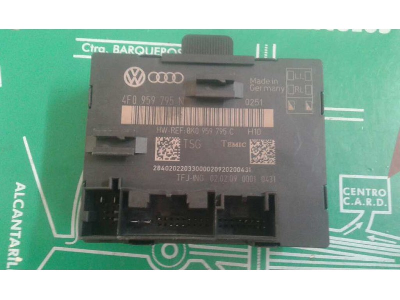 Recambio de modulo confort para audi a4 ber. (b8) básico referencia OEM IAM 4F0959795N TRAS-IZQ TEMIC