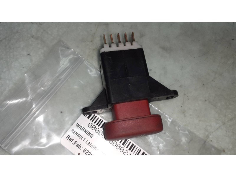 Recambio de warning para renault laguna (b56) 1.8 anade referencia OEM IAM 822955  CONECTOR 9 PINES