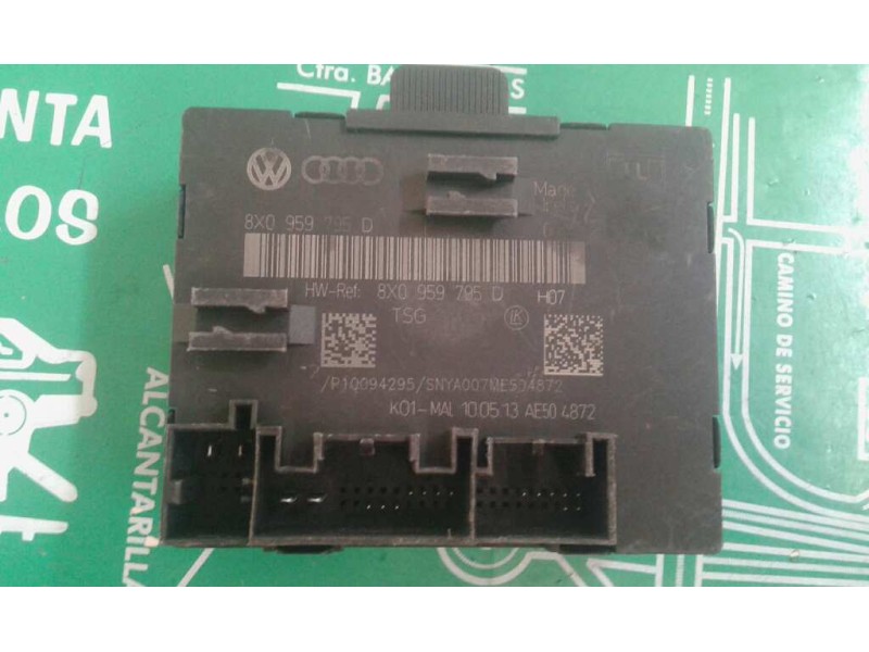 Recambio de modulo confort para audi a1 sportback (8xa) ambition referencia OEM IAM 8X0959795D TRAS-IZQ LK