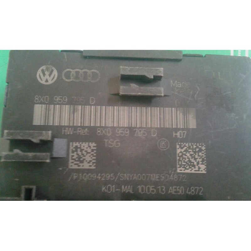 Recambio de modulo confort para audi a1 sportback (8xa) ambition referencia OEM IAM 8X0959795D TRAS-IZQ LK