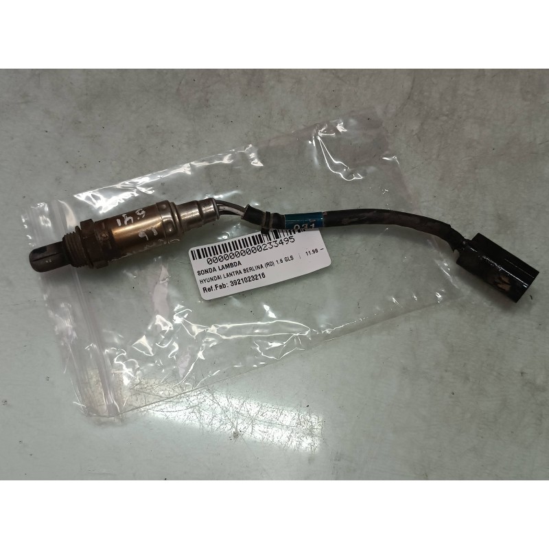 Recambio de sonda lambda para hyundai lantra berlina (rd) 1.6 gls referencia OEM IAM 3921023216 9350930031 CONECTOR 4 PINES
