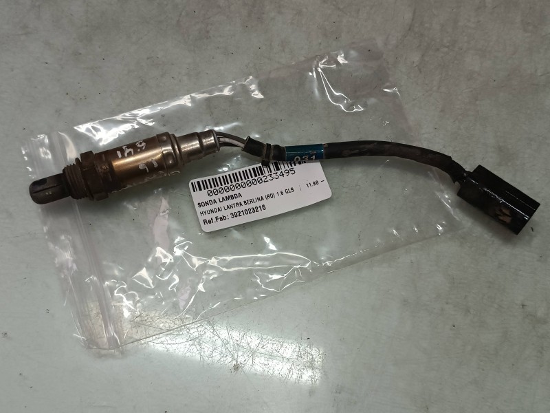 Recambio de sonda lambda para hyundai lantra berlina (rd) 1.6 gls referencia OEM IAM 3921023216 9350930031 CONECTOR 4 PINES