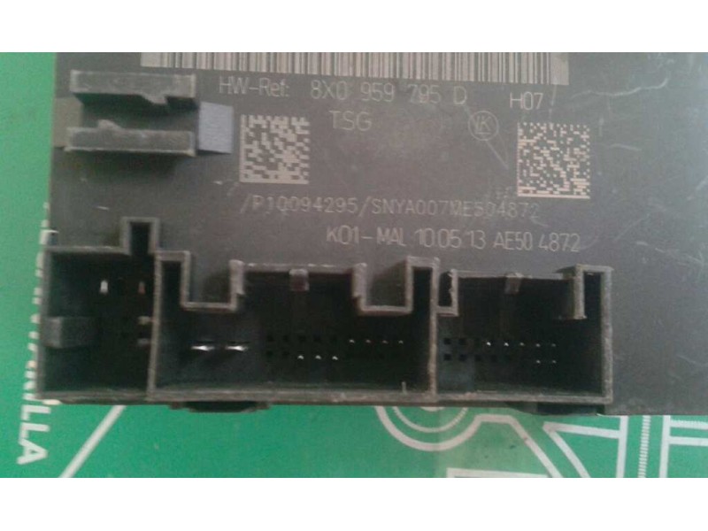 Recambio de modulo confort para audi a1 sportback (8xa) ambition referencia OEM IAM 8X0959795D TRAS-IZQ LK