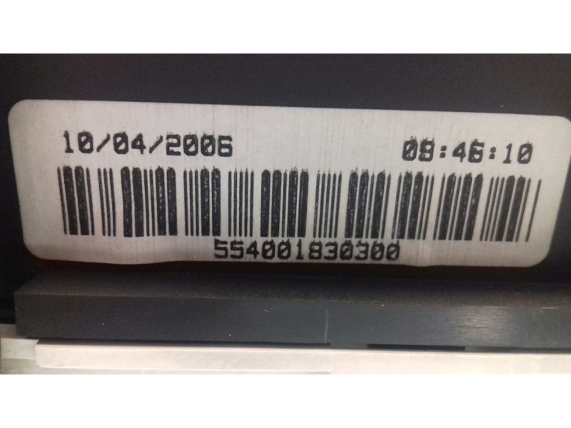Recambio de cuadro instrumentos para renault laguna ii (bg0) confort dynamique referencia OEM IAM 8200291330 503000960307 JAEGER