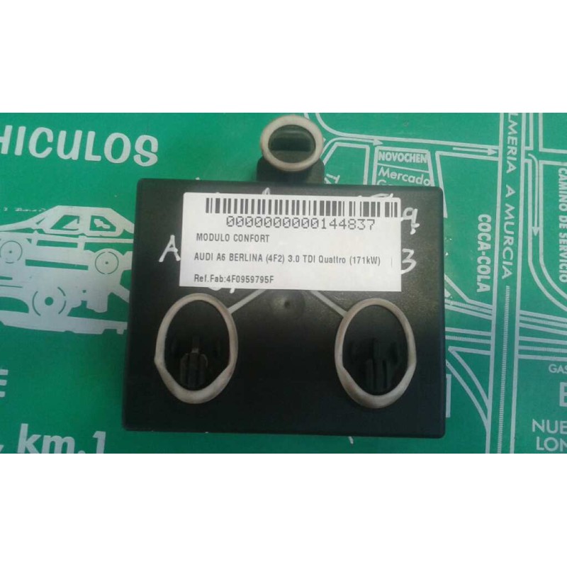 Recambio de modulo confort para audi a6 berlina (4f2) 3.0 tdi quattro (171kw) referencia OEM IAM 4F0959795F TRAS-IZQ TEMIC