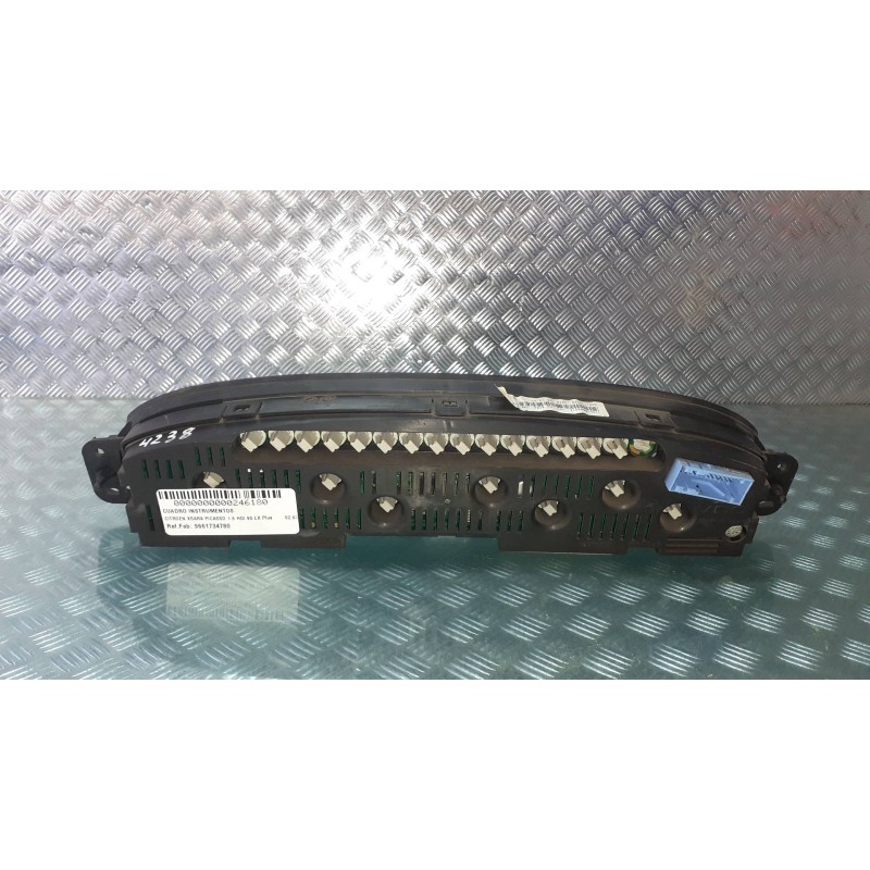 Recambio de cuadro instrumentos para citroen xsara picasso 1.6 hdi 90 lx plus referencia OEM IAM 9661734780 PSA966173780 1100089