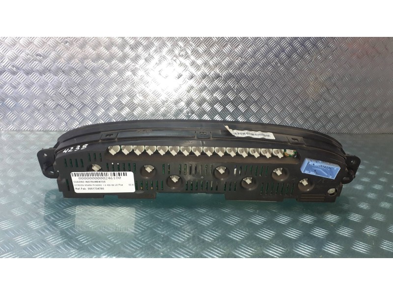 Recambio de cuadro instrumentos para citroen xsara picasso 1.6 hdi 90 lx plus referencia OEM IAM 9661734780 PSA966173780 1100089