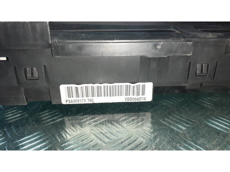 Recambio de cuadro instrumentos para citroen xsara picasso 1.6 hdi 90 lx plus referencia OEM IAM 9661734780 PSA966173780 1100089
