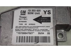 Recambio de centralita airbag para opel meriva blue line referencia OEM IAM 13203620 327963935 TEMIC 2