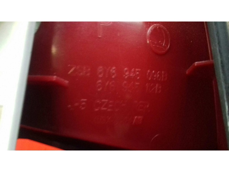 Recambio de piloto trasero derecho para skoda fabia (6y2/6y3) attractive referencia OEM IAM 6Y6945096B 6Y6945112B 