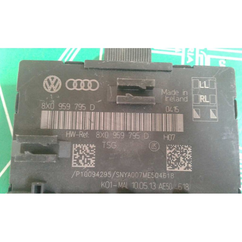 Recambio de modulo confort para audi a1 (8x) attraction referencia OEM IAM 8X0959795D TRAS-DECH LK