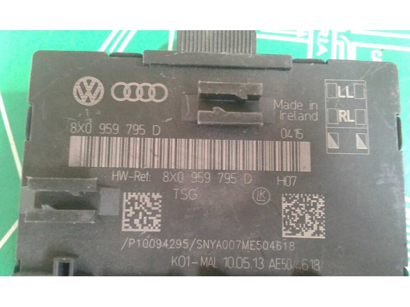Recambio de modulo confort para audi a1 (8x) attraction referencia OEM IAM 8X0959795D TRAS-DECH LK
