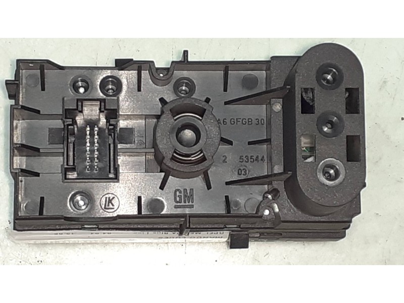 Recambio de mando luces para opel meriva blue line referencia OEM IAM 93394755 GM CONECTOR 12 PINES