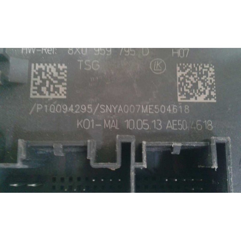 Recambio de modulo confort para audi a1 (8x) attraction referencia OEM IAM 8X0959795D TRAS-DECH LK