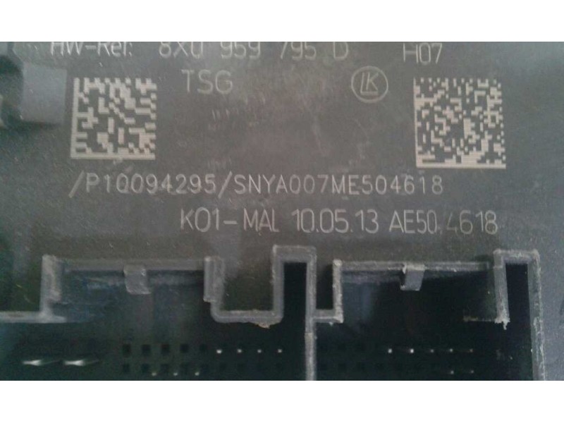 Recambio de modulo confort para audi a1 (8x) attraction referencia OEM IAM 8X0959795D TRAS-DECH LK