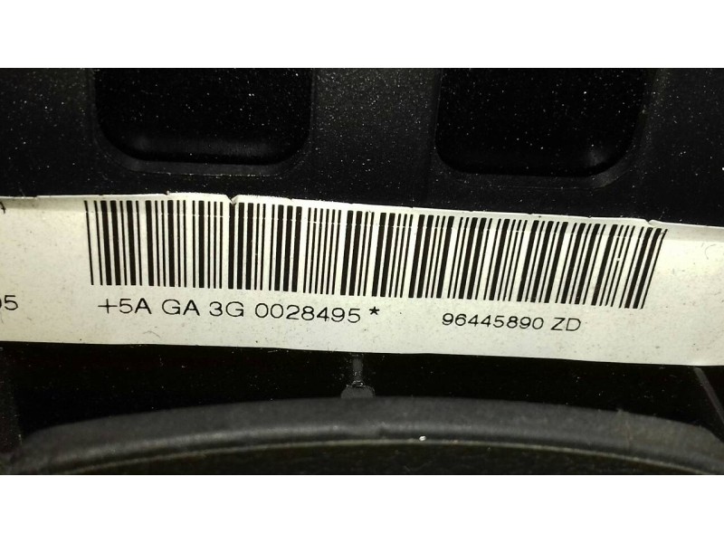 Recambio de airbag delantero izquierdo para peugeot 407 st confort pack referencia OEM IAM 96445890ZD 5AGA3G0028495 