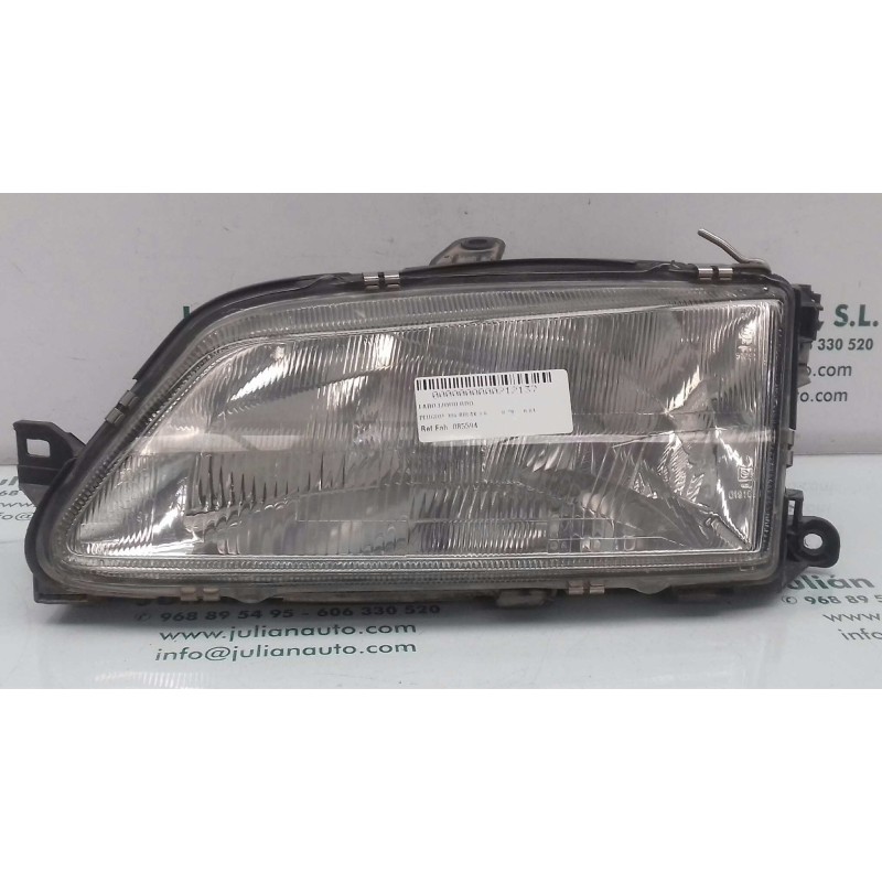 Recambio de faro izquierdo para peugeot 306 break 1.6 referencia OEM IAM 085594 0291091 0191091