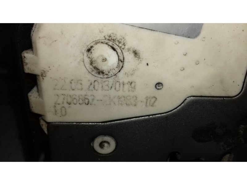 Recambio de cerradura puerta delantera derecha para bmw mini (r56) one referencia OEM IAM 2752596 2706862 975141