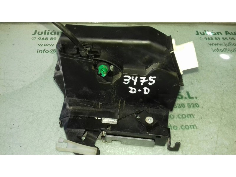 Recambio de cerradura puerta delantera derecha para bmw mini (r56) one referencia OEM IAM 2752596 2706862 975141