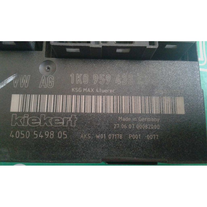 Recambio de modulo confort para seat leon (1p1) stylance / style referencia OEM IAM 1K0959433CP  KIEKERT