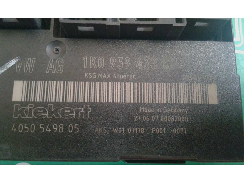 Recambio de modulo confort para seat leon (1p1) stylance / style referencia OEM IAM 1K0959433CP  KIEKERT