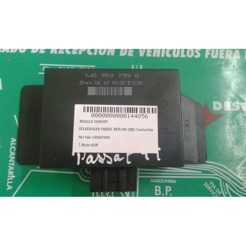 Recambio de modulo confort para volkswagen passat berlina (3b2) comfortline referencia OEM IAM 1J0959799Q  HELLA