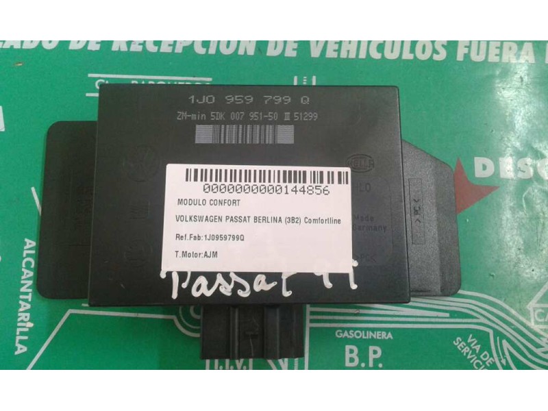 Recambio de modulo confort para volkswagen passat berlina (3b2) comfortline referencia OEM IAM 1J0959799Q  HELLA