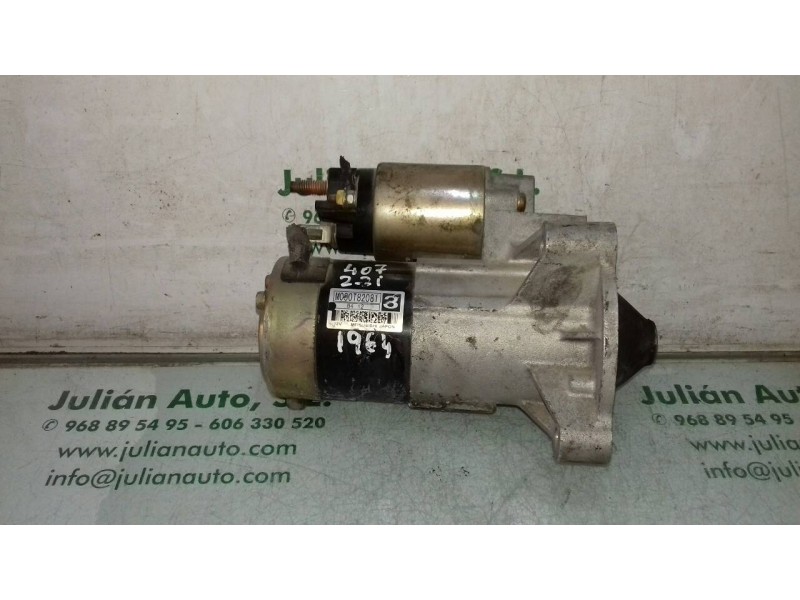 Recambio de motor arranque para peugeot 407 st confort pack referencia OEM IAM M000T82081  MITSUBISHI
