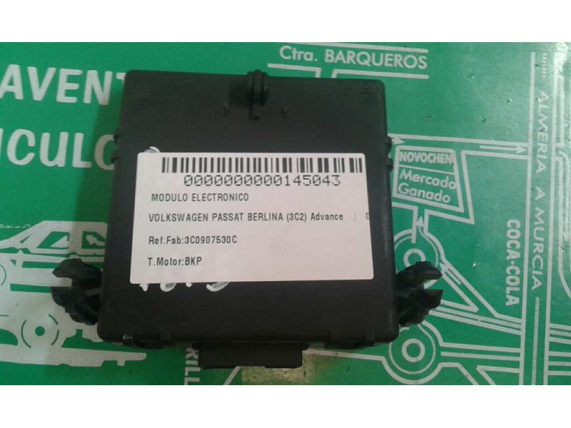 Recambio de modulo electronico para volkswagen passat berlina (3c2) advance referencia OEM IAM 3C0907530C  TEMIC