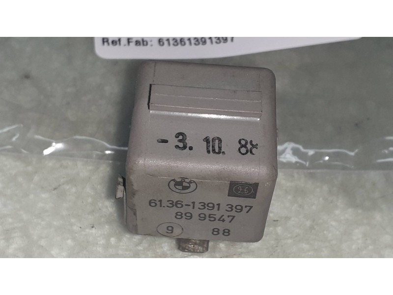 Recambio de rele para bmw serie 3 berlina (e36) 2.5 turbodiesel cat referencia OEM IAM 61361391397 899547 GRIS