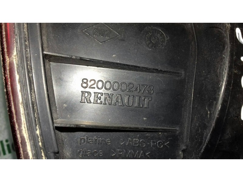 Recambio de piloto trasero izquierdo para renault laguna ii (bg0) dynamique referencia OEM IAM 8200002473 VALEO EXT - ALETA