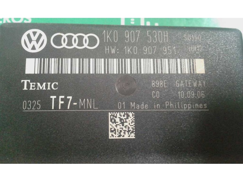 Recambio de modulo electronico para seat leon (1p1) referencia OEM IAM 1K0907530H  TEMIC