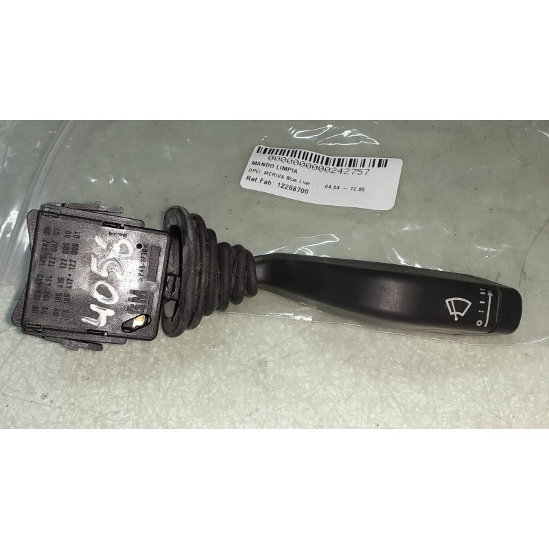 Recambio de mando limpia para opel meriva blue line referencia OEM IAM 12268700 09185413 CONECTOR 4 PINES