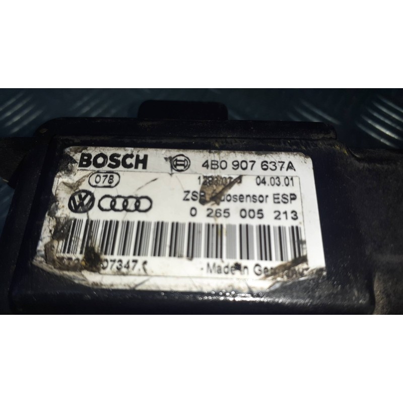 Recambio de sensor para volkswagen passat berlina (3b3) comfortline referencia OEM IAM 4B0907637A CONECTOR 6 PINES ESP