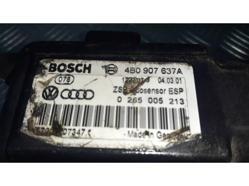 Recambio de sensor para volkswagen passat berlina (3b3) comfortline referencia OEM IAM 4B0907637A CONECTOR 6 PINES ESP