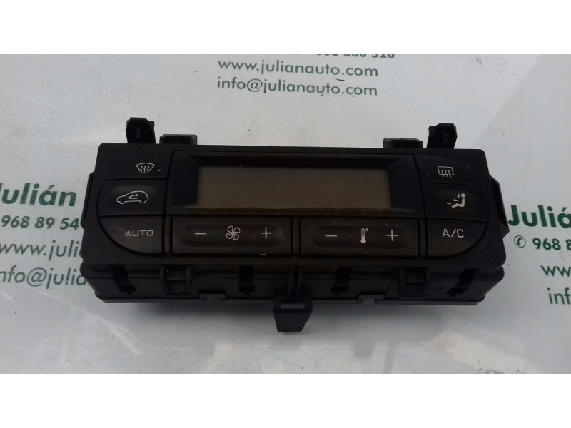 Recambio de mando climatizador para citroen c3 1.1 audace referencia OEM IAM 96588239XT  VALEO