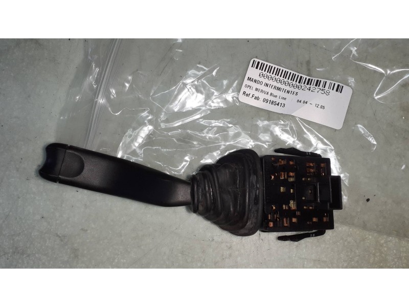 Recambio de mando intermitentes para opel meriva blue line referencia OEM IAM 09185413 12268700 CONECTOR 4 PINES