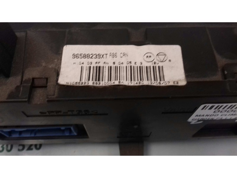 Recambio de mando climatizador para citroen c3 1.1 audace referencia OEM IAM 96588239XT  VALEO