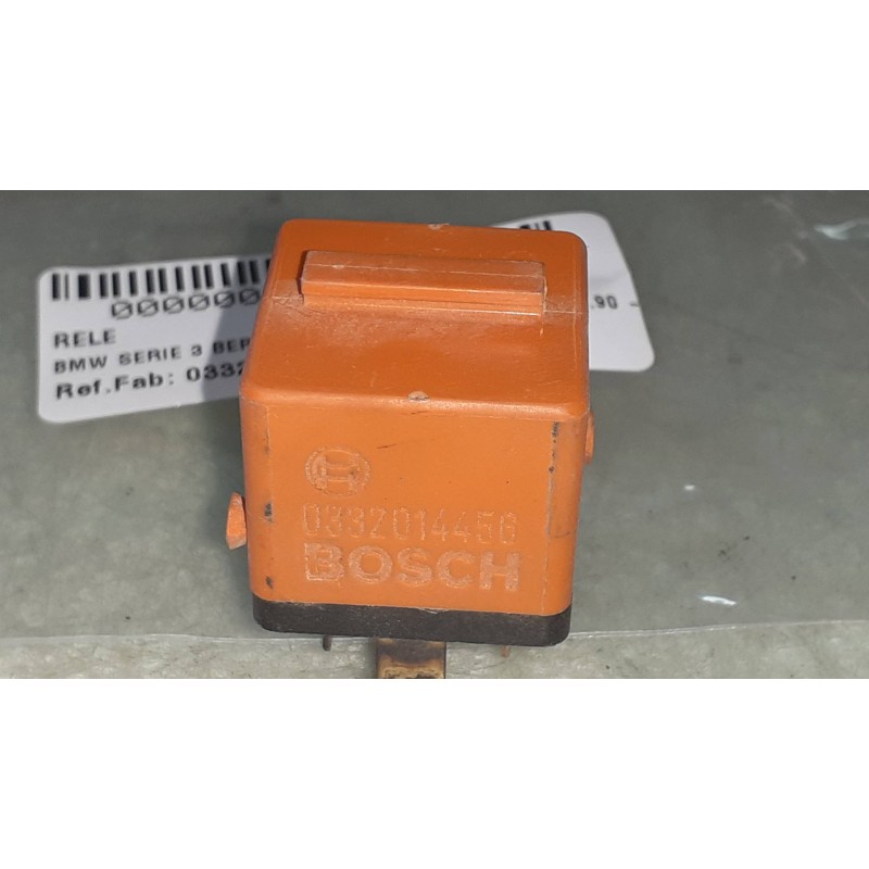 Recambio de rele para bmw serie 3 berlina (e36) 1.8 cat (m43) referencia OEM IAM 0332014456 BOSCH NARANJA