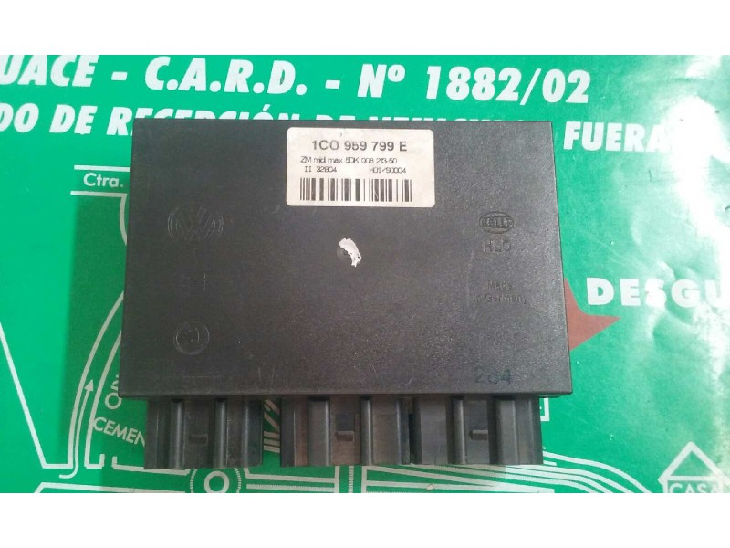 Recambio de centralita cierre para seat leon (1m1) referencia OEM IAM 1C0959799E  