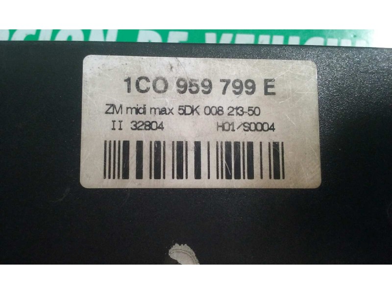 Recambio de centralita cierre para seat leon (1m1) referencia OEM IAM 1C0959799E  