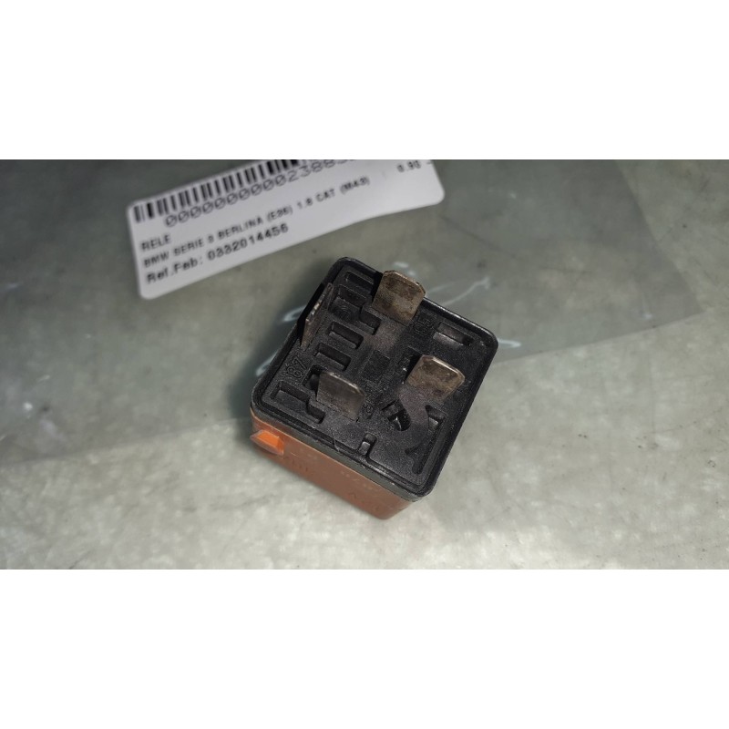 Recambio de rele para bmw serie 3 berlina (e36) 1.8 cat (m43) referencia OEM IAM 0332014456 BOSCH NARANJA