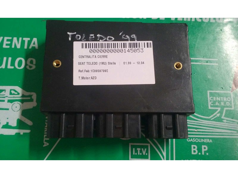 Recambio de centralita cierre para seat toledo (1m2) stella referencia OEM IAM 1C0959799E  