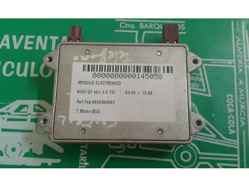 Recambio de modulo electronico para audi q7 (4l) 3.0 tdi referencia OEM IAM 8E0035456C  