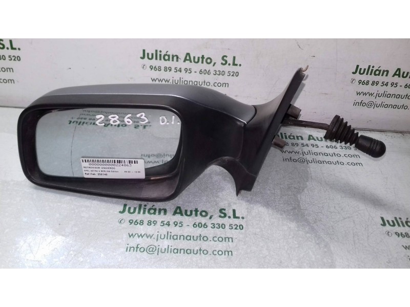 Recambio de retrovisor izquierdo para opel astra g berlina edition referencia OEM IAM 259149 061093 MANUAL