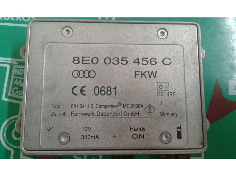 Recambio de modulo electronico para audi q7 (4l) 3.0 tdi referencia OEM IAM 8E0035456C  