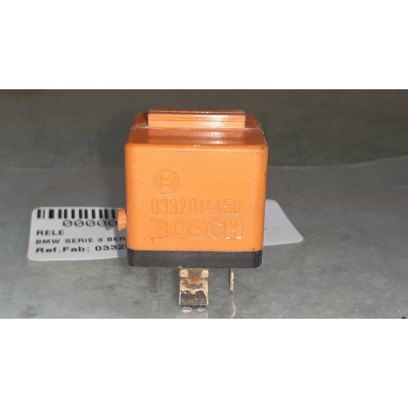 Recambio de rele para bmw serie 3 berlina (e36) 2.0 24v referencia OEM IAM 0332014456 BOSCH NARANJA