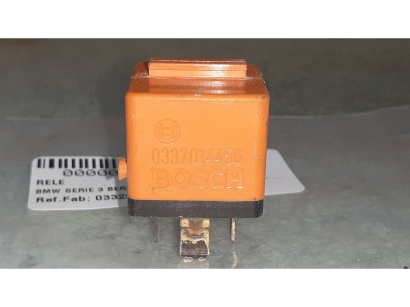 Recambio de rele para bmw serie 3 berlina (e36) 2.0 24v referencia OEM IAM 0332014456 BOSCH NARANJA
