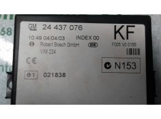 Recambio de centralita cierre para opel astra g berlina edition referencia OEM IAM 24437076 F005V00155 021838 2